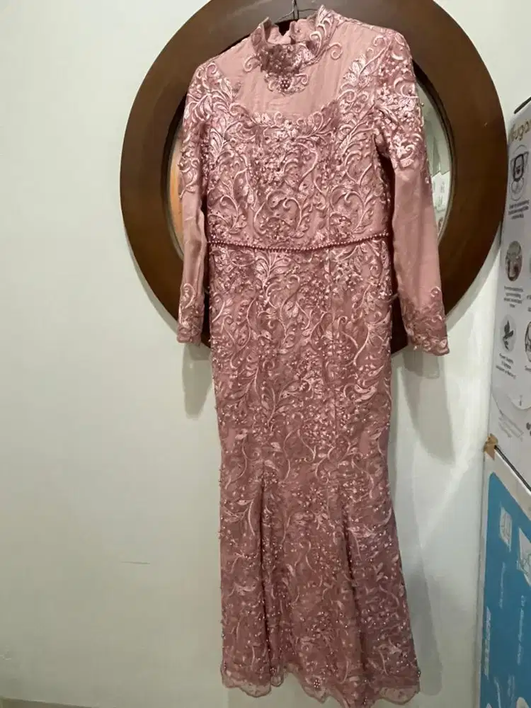 Dress wanita premium gratis sandal heals