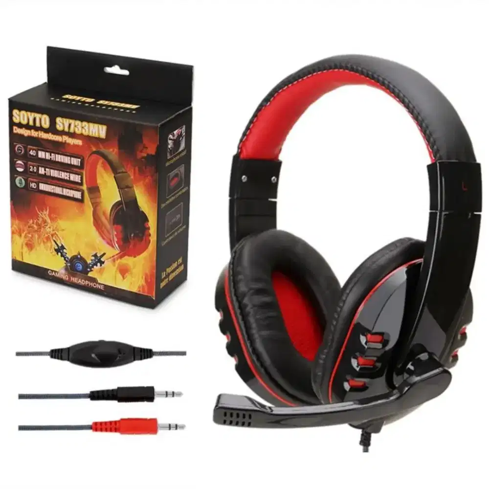SOYTO Gaming Headphone Headset with Mic -