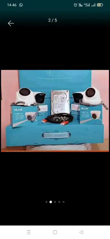 cctv hilook 4 camera