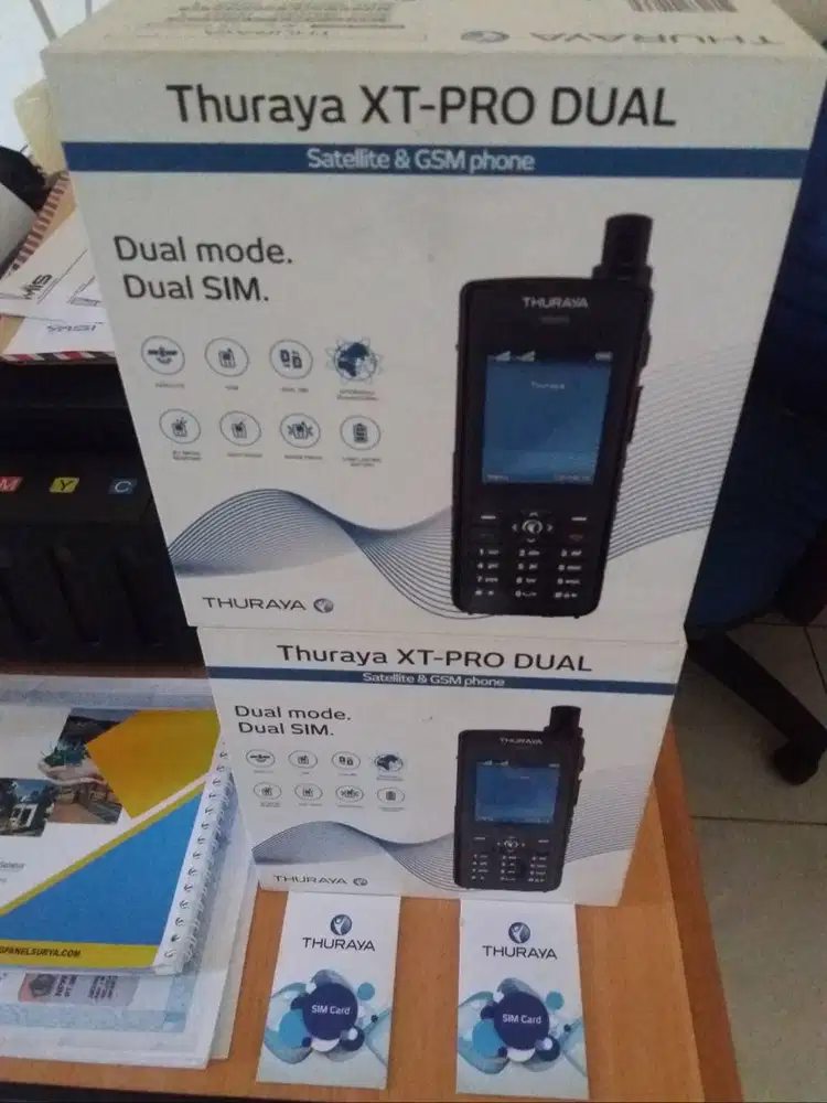 Telepon Satelit Thuraya XT Pro Dual bisa Satelit & GSM