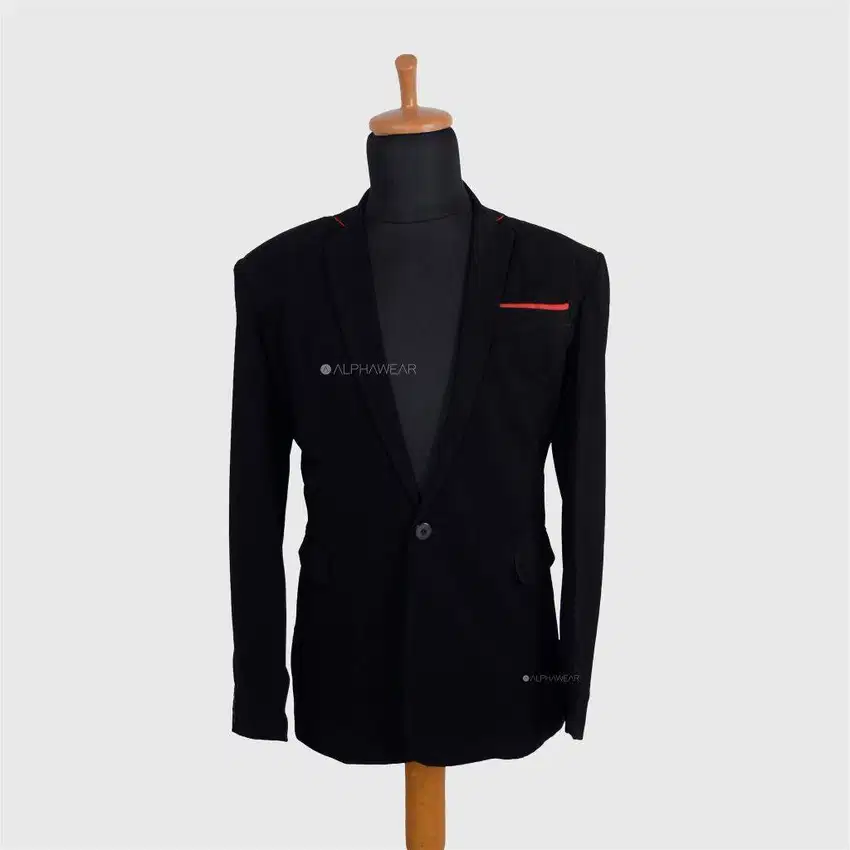 Jas Blazer Single Button with Red List – BK03