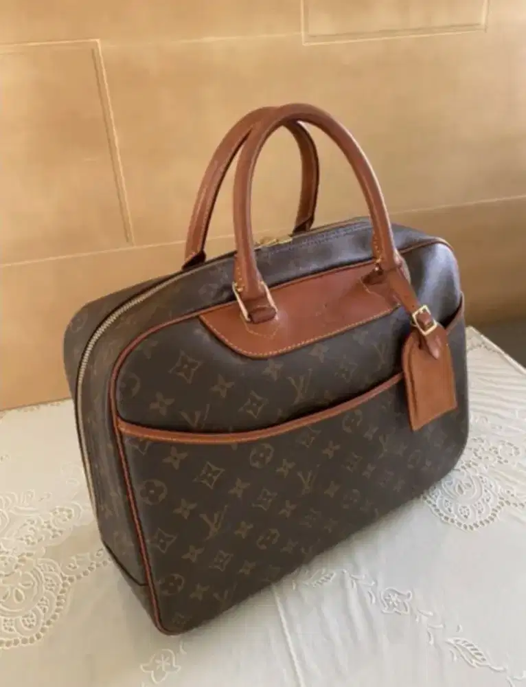 Tas LV Brown Monogram Deauville Original