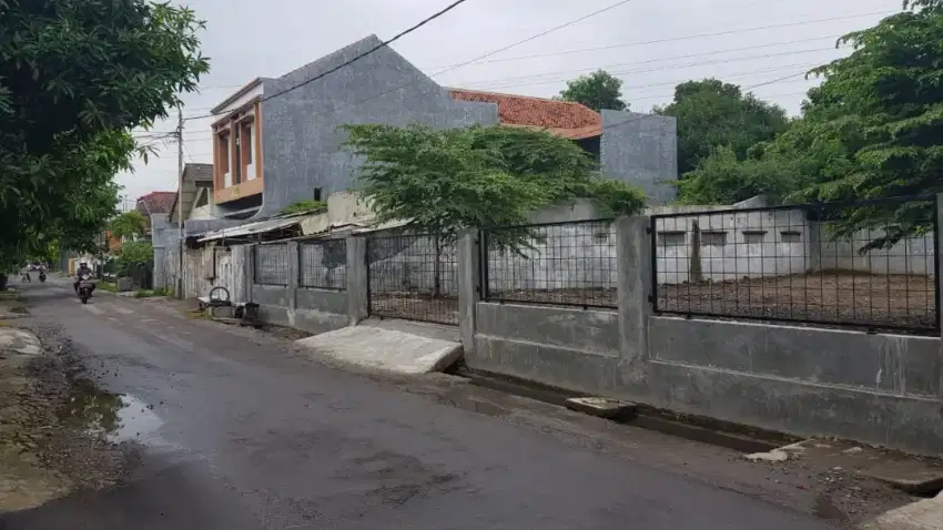 dijual di jual tanah kavling siap bangun lebar depan 19 m. Harga nego