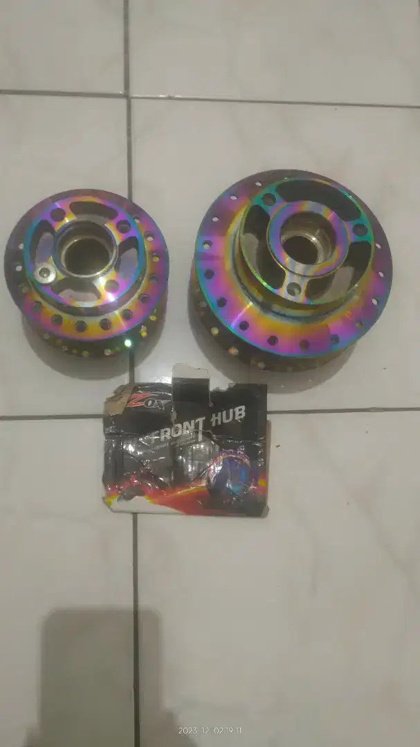 Tromol Satria FU 1 Set Depan Belakang + Jari2 Rainbow TDR