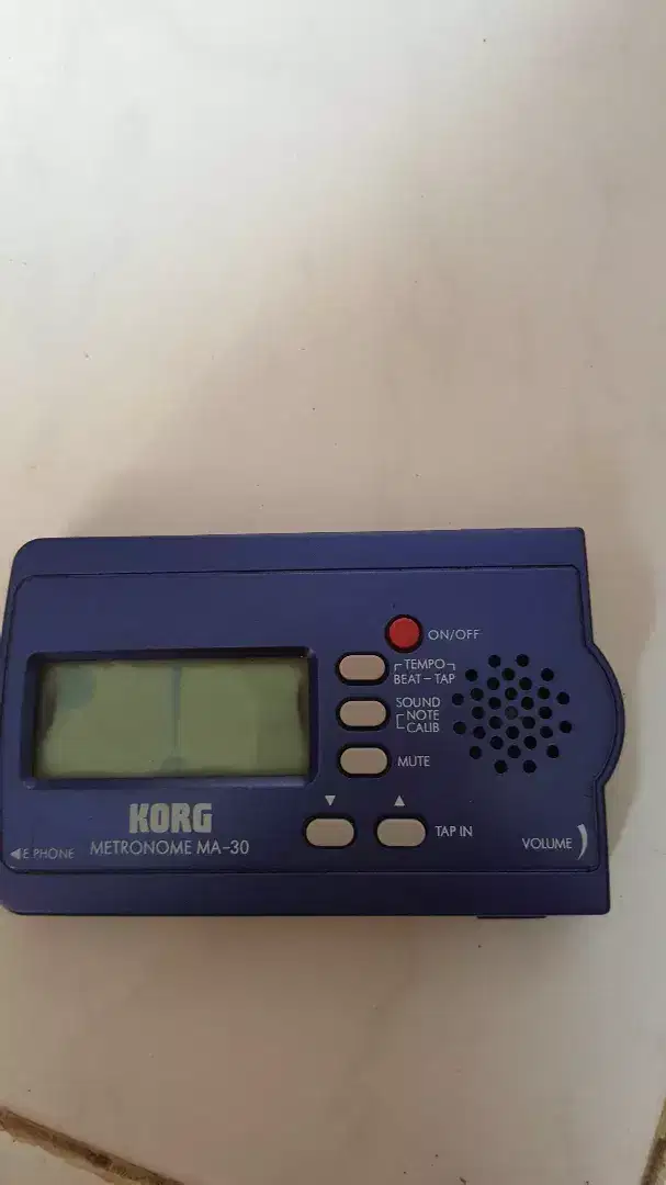 metronome korg second