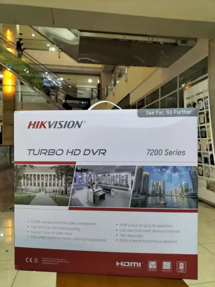 paket cctv hikvision 5megapixel gambar gak perlu di kawatirkan