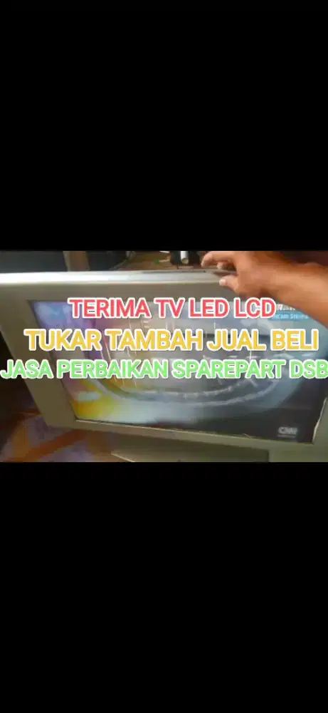 Terima tv led LCD jual beli tukar tambah