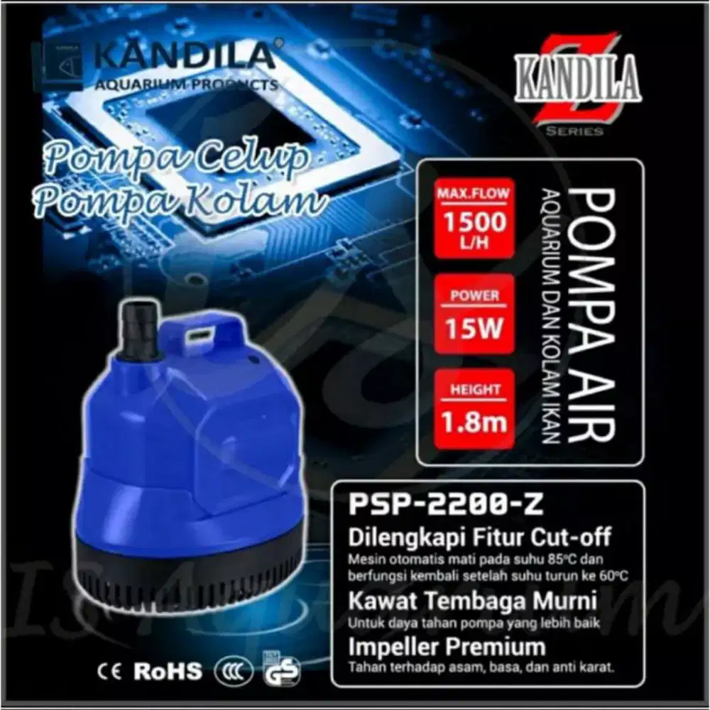 Pompa Air Mini 15Watt Murah (Gojek)