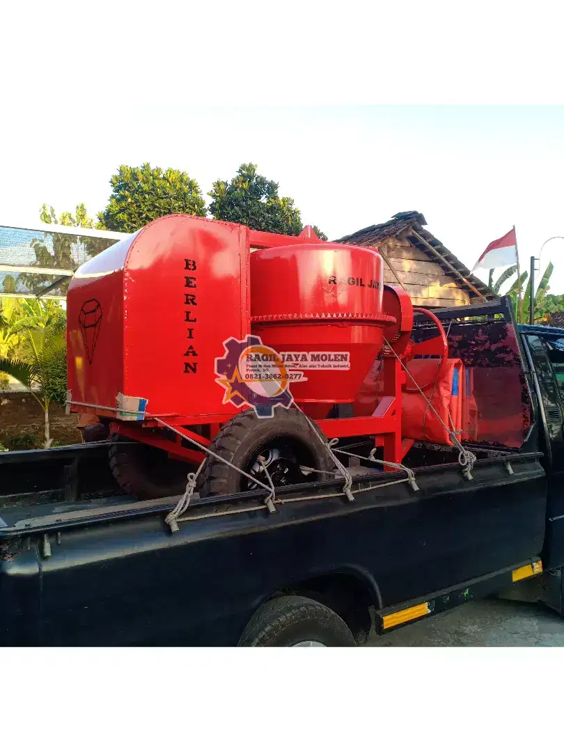 Mesin molen cor diesel yanmar tf 65 H hopper