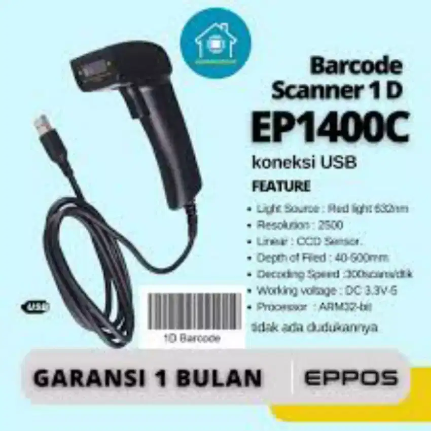 Barcode scanner eppos