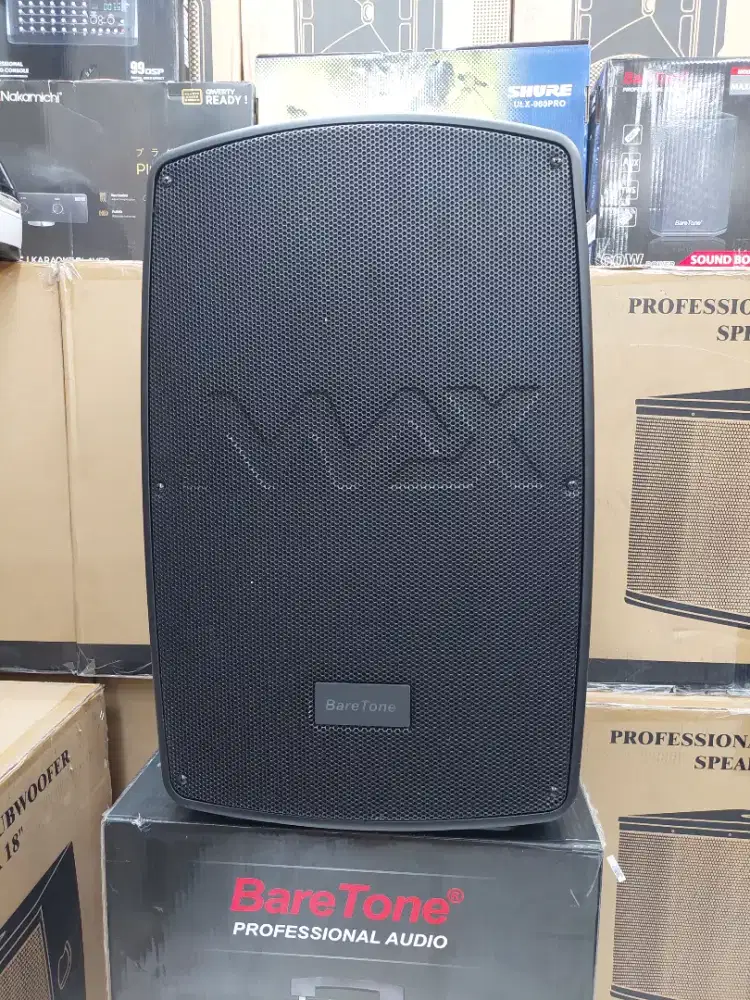 speaker aktif baretone max 15 nb max15nb 800 wat tws original resmi