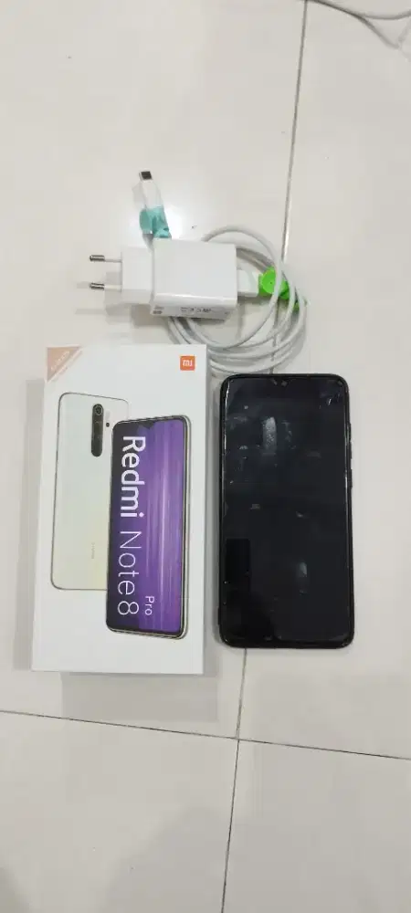 Xiaomi note 8 pro RAM 6 memory 128GB pearl white