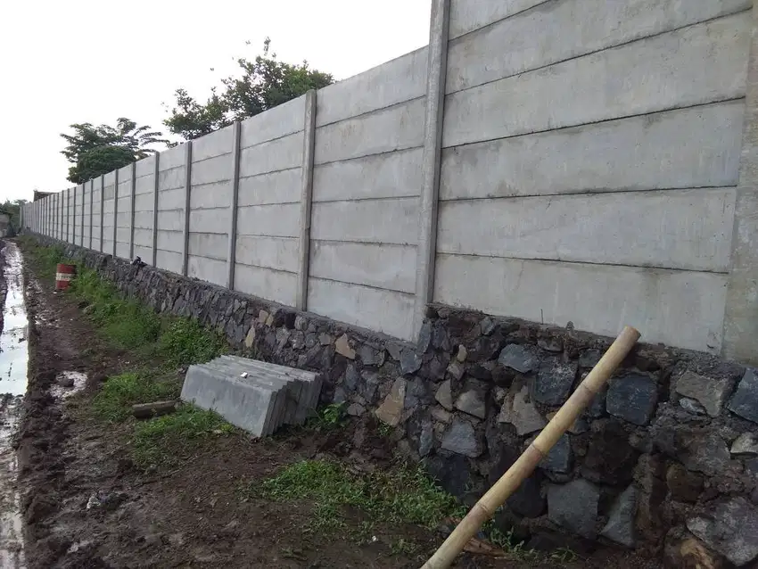 pagar panel beton kuat dan awet