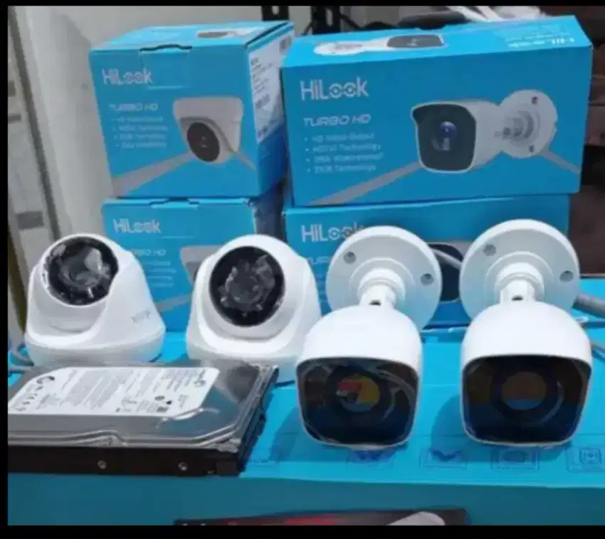 Tersedia berbagai macam produk kamera CCTV hilook by Hikvision dll