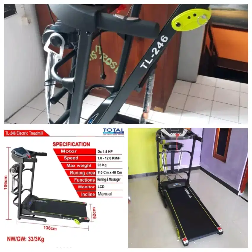 TREADMILL  ELEKTRIK  TL 246