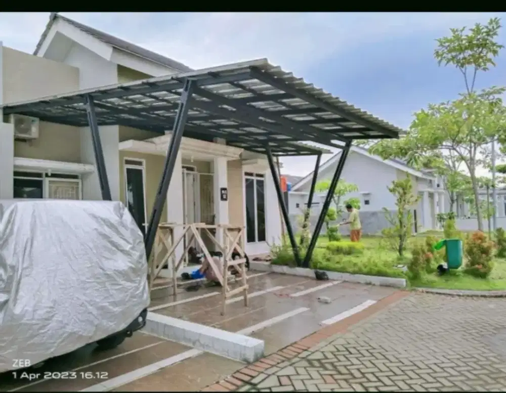 KANOPI baja ringan (SPANDEK)