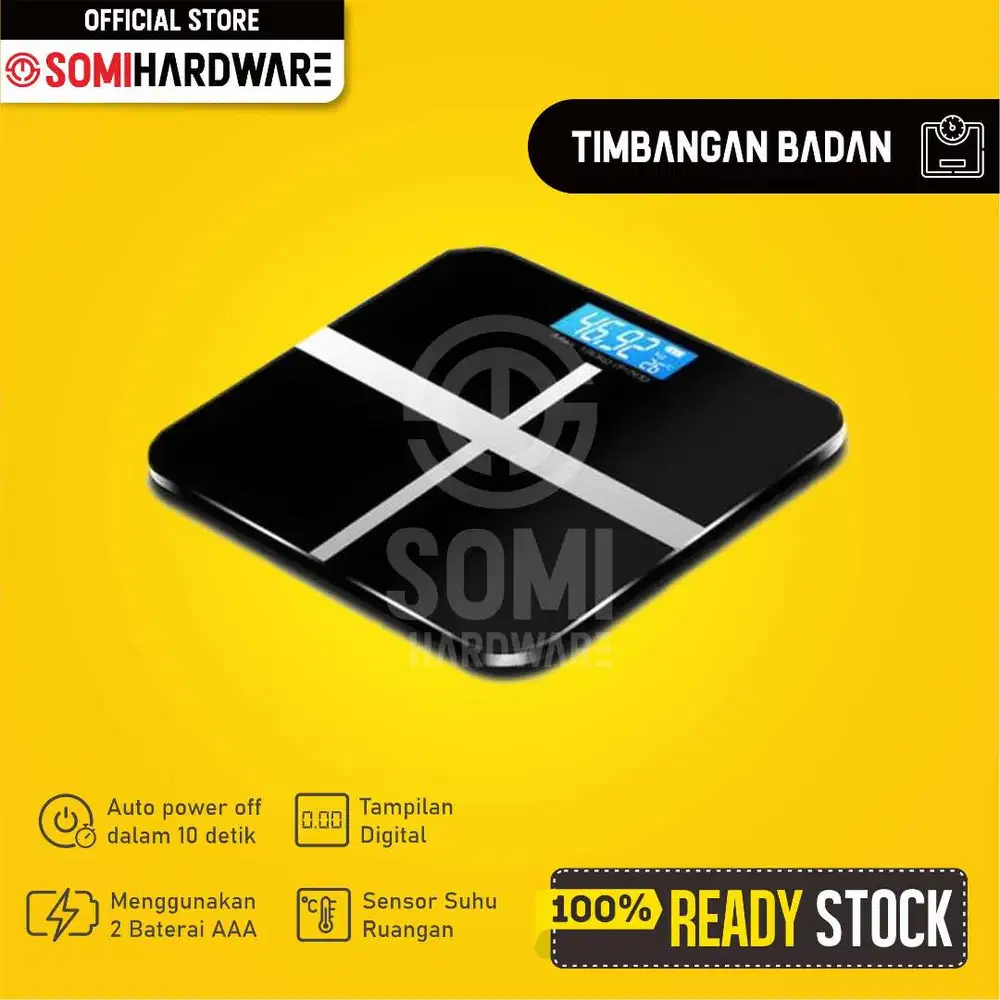 Timbangan Badan Digital Cross/Body Weight Scale Gratis Baterai