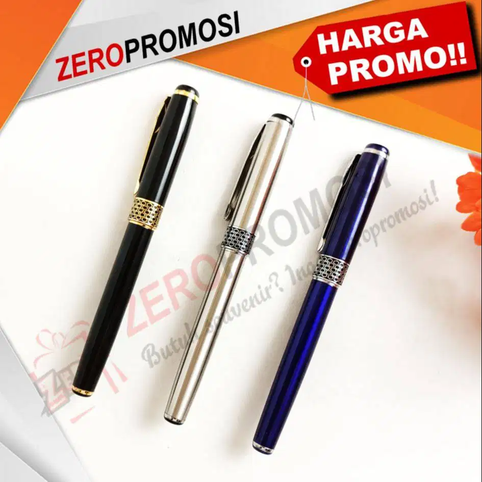 Souvenir Pulpen Promosi Besi Type 720 RB Custom