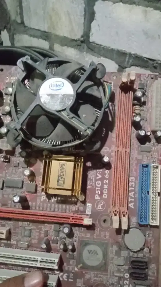 Dibeli mainboard kondisi rusak berat