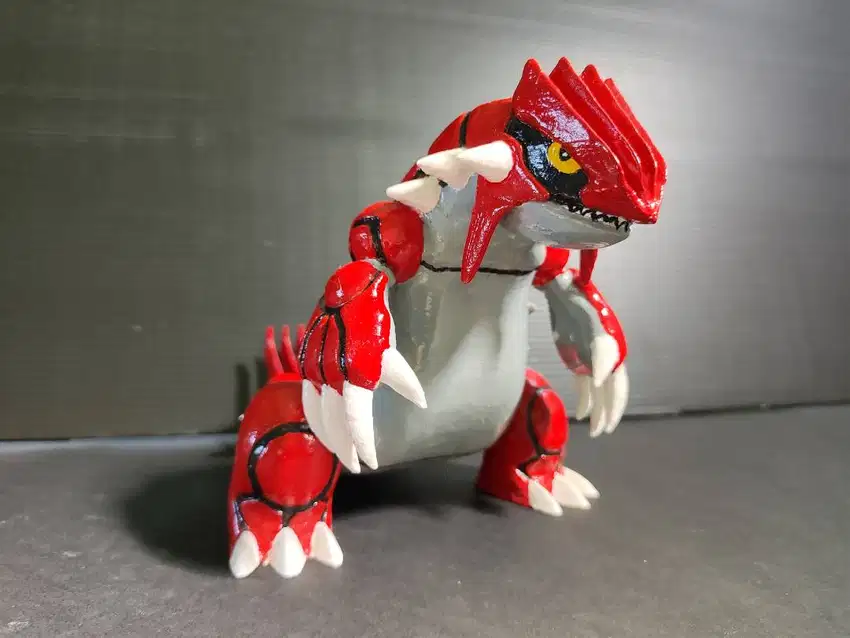 Groudon Pokemon PLA Figure