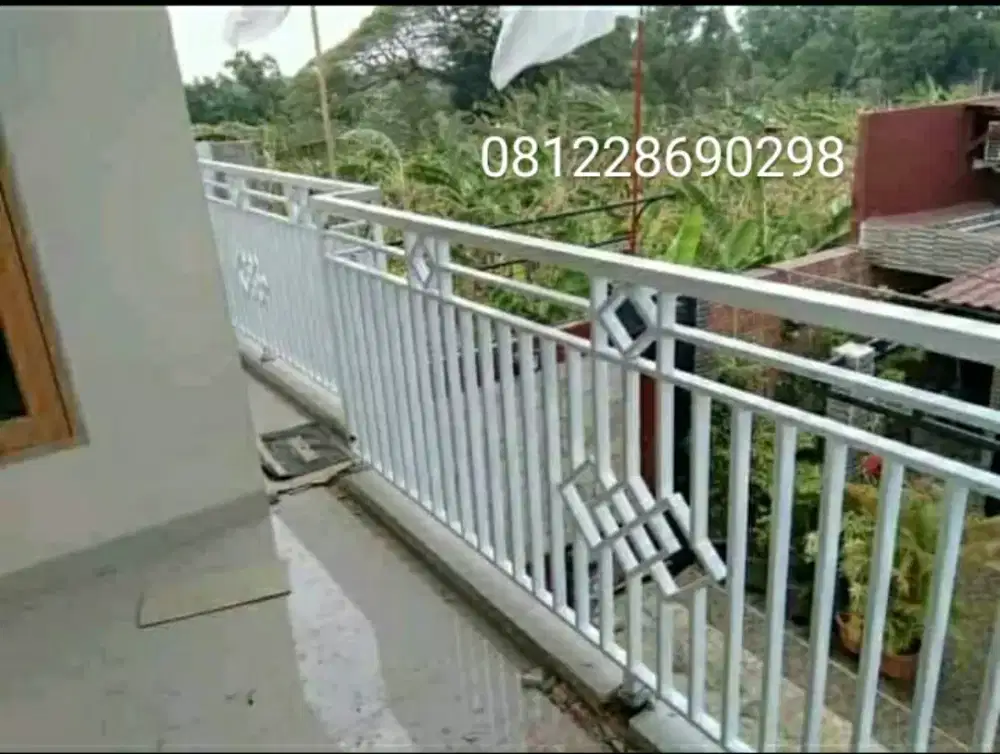 tralis Pagar balkon relling tangga