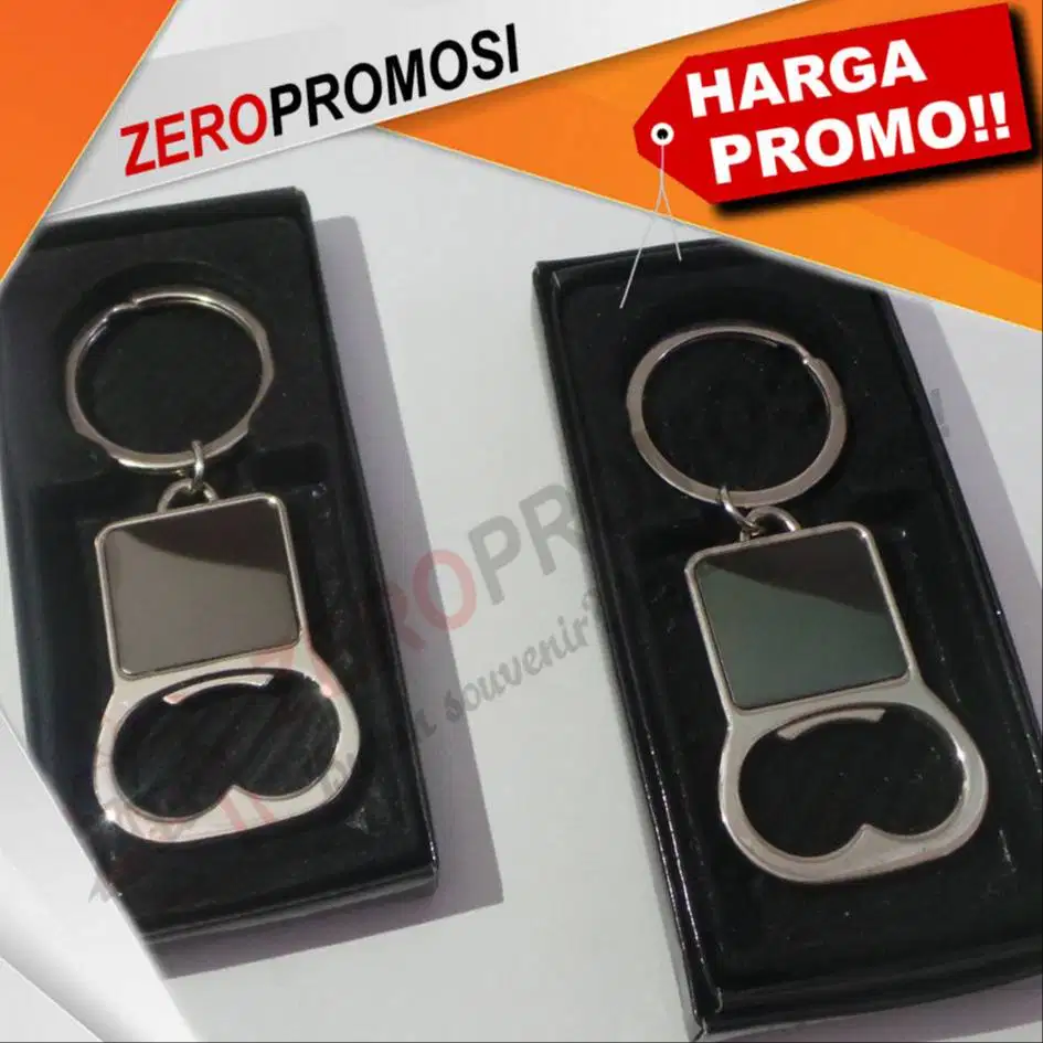 Souvenir Gantungan Kunci Besi GK-006 Custom Logo Murah