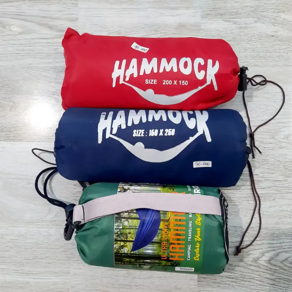 Hammock Ayunan Single 150KG Camping Murah Hamuk Hamock Hamok Hammuk