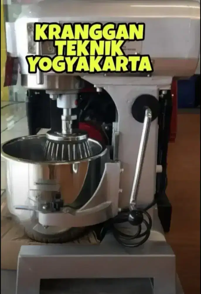 (KRANGGAN TEKNIK)mixer planetary 30 liter utk produksi roti kue