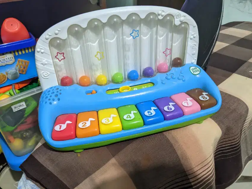 Leapfrog mainan anak poppin play piano UNIT only Bagus Normal Jos