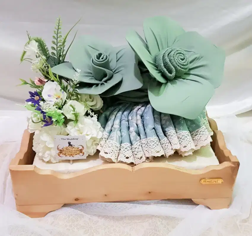 Hantaran mukenah Seserahan pernikahan