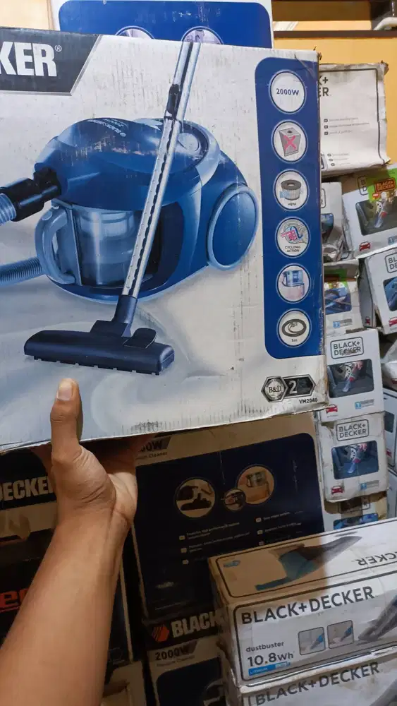 Vacuum vacum cleaner black decker vm2040