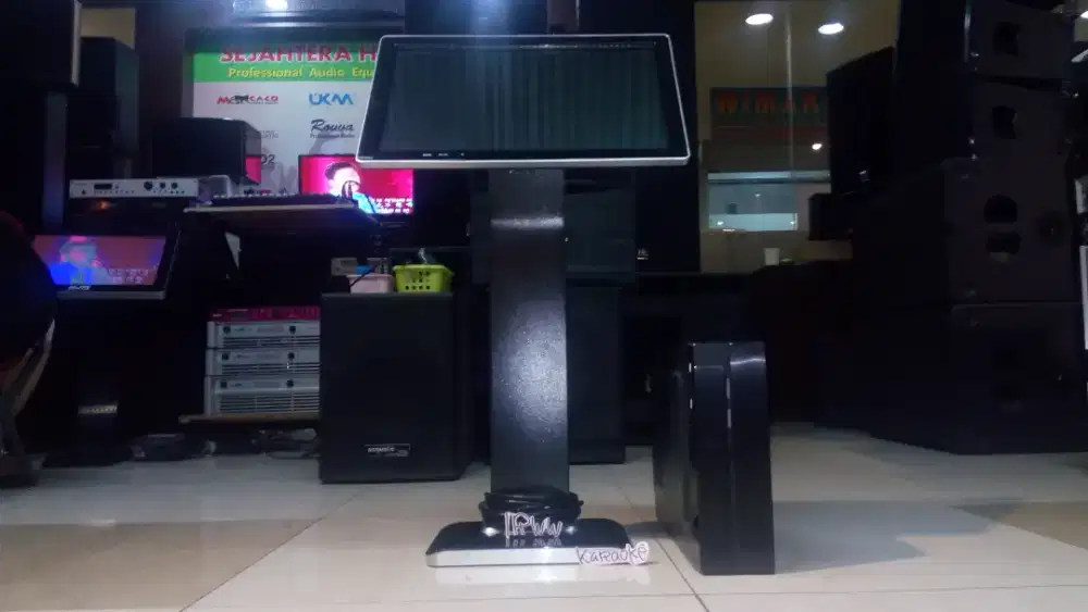 Paket Mini PC  KARAOKE 4Tb Dan LED Touch Screen 19inc