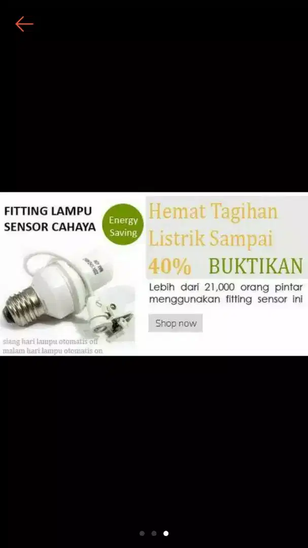 Piting Sensor Cahaya Fitting Sensor Cahaya Lampu.