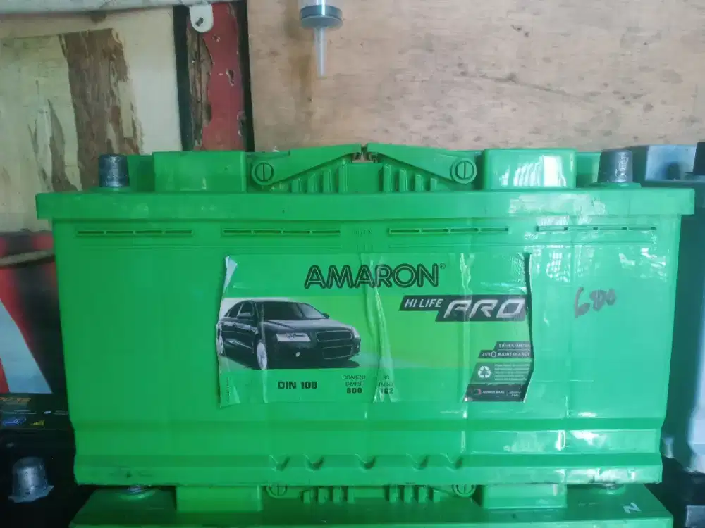 Aki mobil copotan 100 ampere original kondisi gress