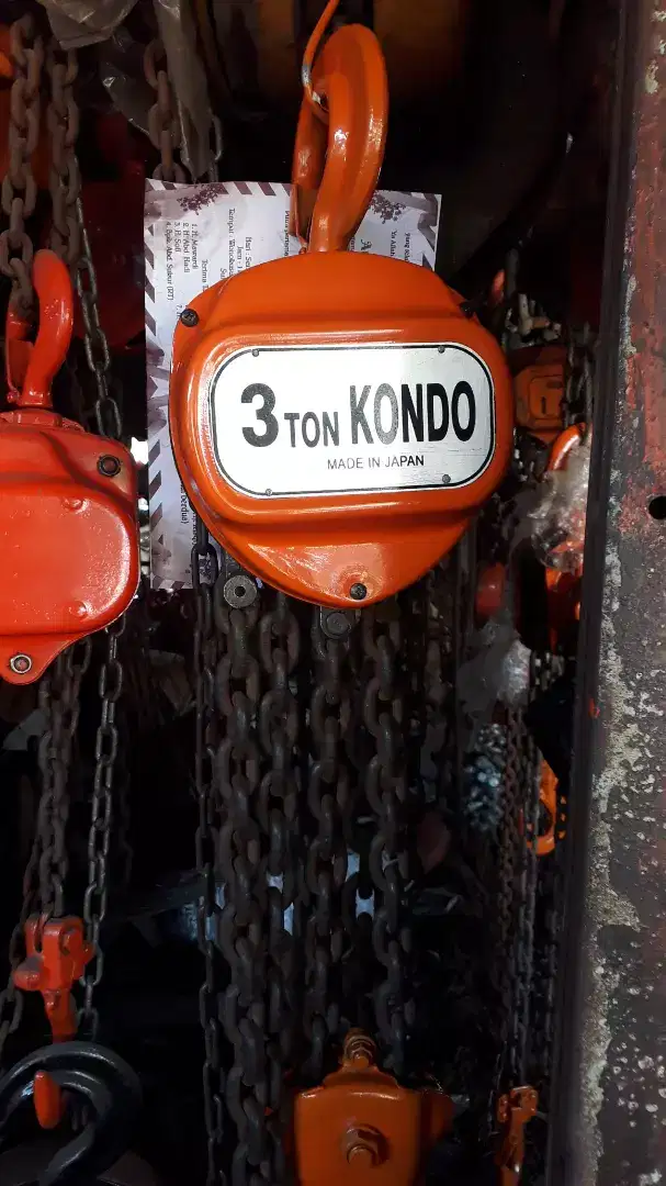 Jual chain blok 3 ton