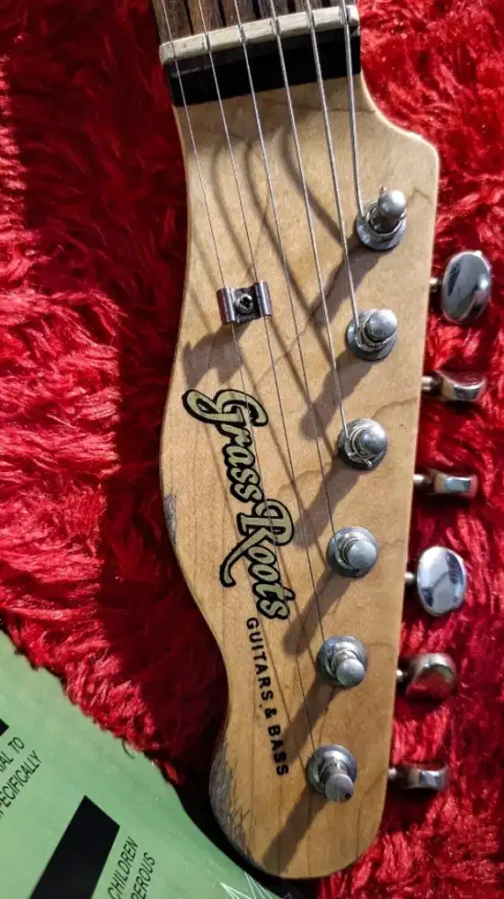 Gitar Original Grassroots TE-50R Emerald Green