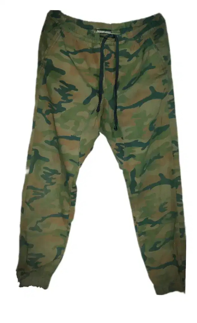 Celana panjang Jogger army