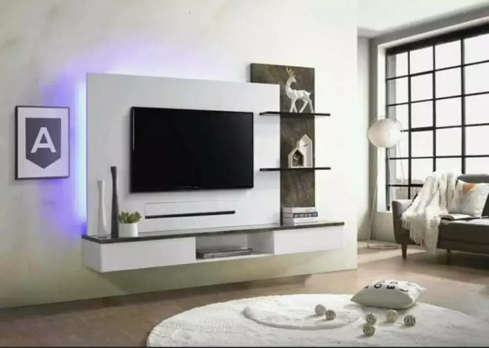 Backdrop tv minimalis