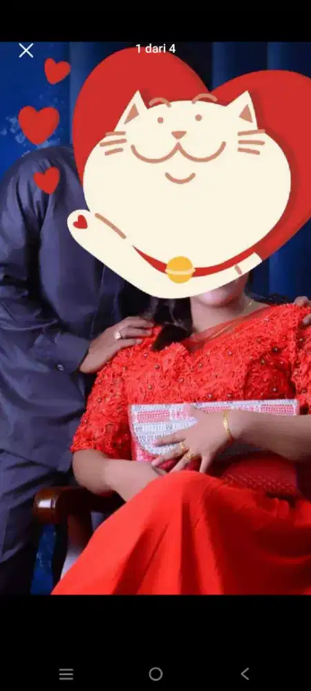 Dress kebaya tempahan