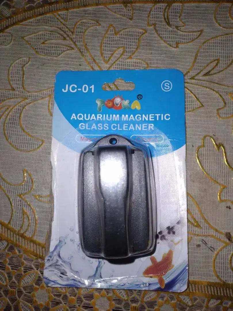 Magnet pembersih kaca aquarium murah