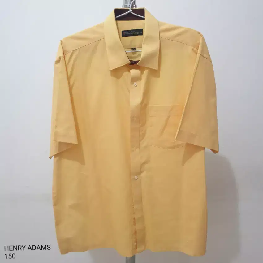 Henry Adams Kemeja Kuning Size XL