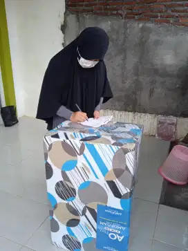 Kasur busa lipat cocok buat ruangan sempit, praktis, bisa dibawa bawa