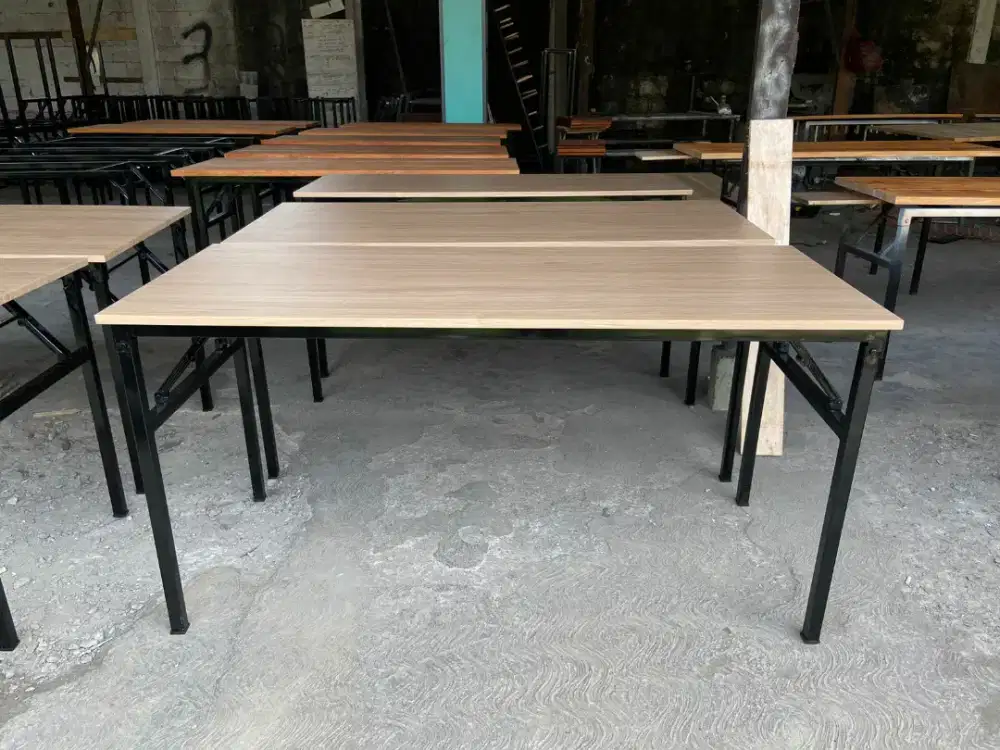 Meja lipat IBM kantor hotel prasmanan catering