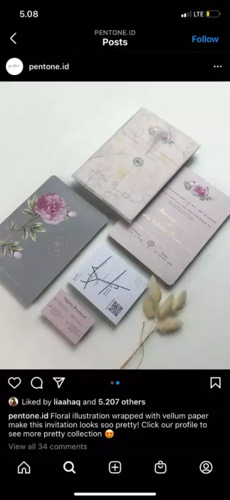 Undangan pernikahan & ulang tahun