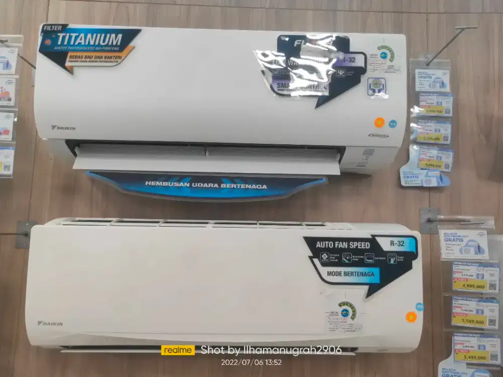 Cicilan berbagai merk AC via kredivo