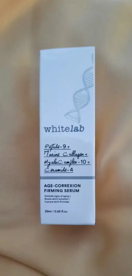 whiteLAB serum wajah dan pelembab wajah malam