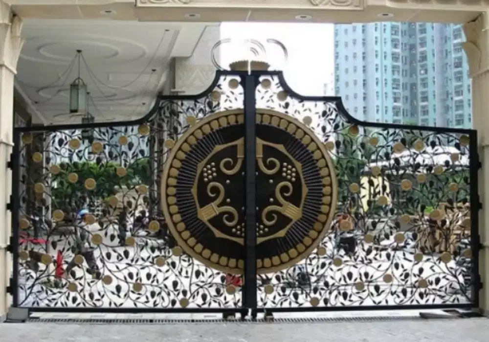 Pintu pagar tempa wah harga bersahabat