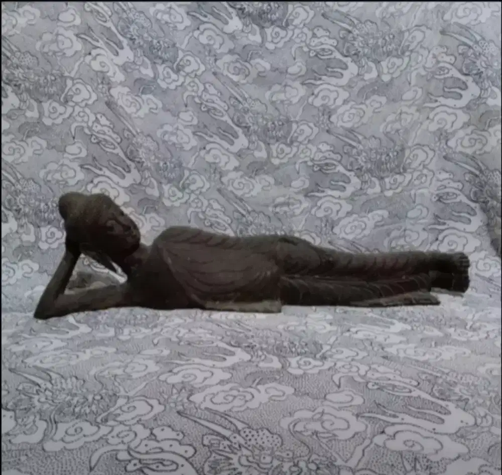 Patung Perunggu Budha Sleping