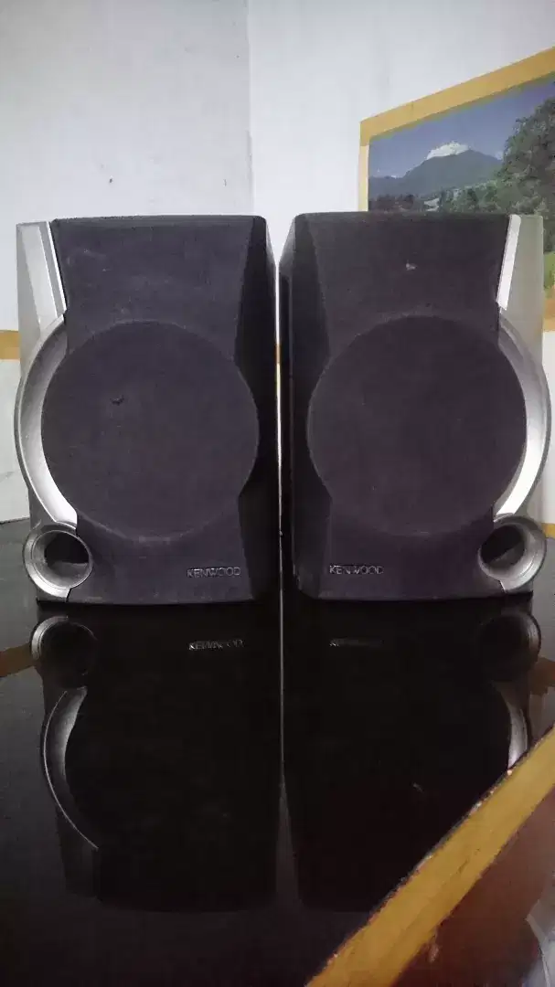 Sepasang Speaker pasip merk kenwood