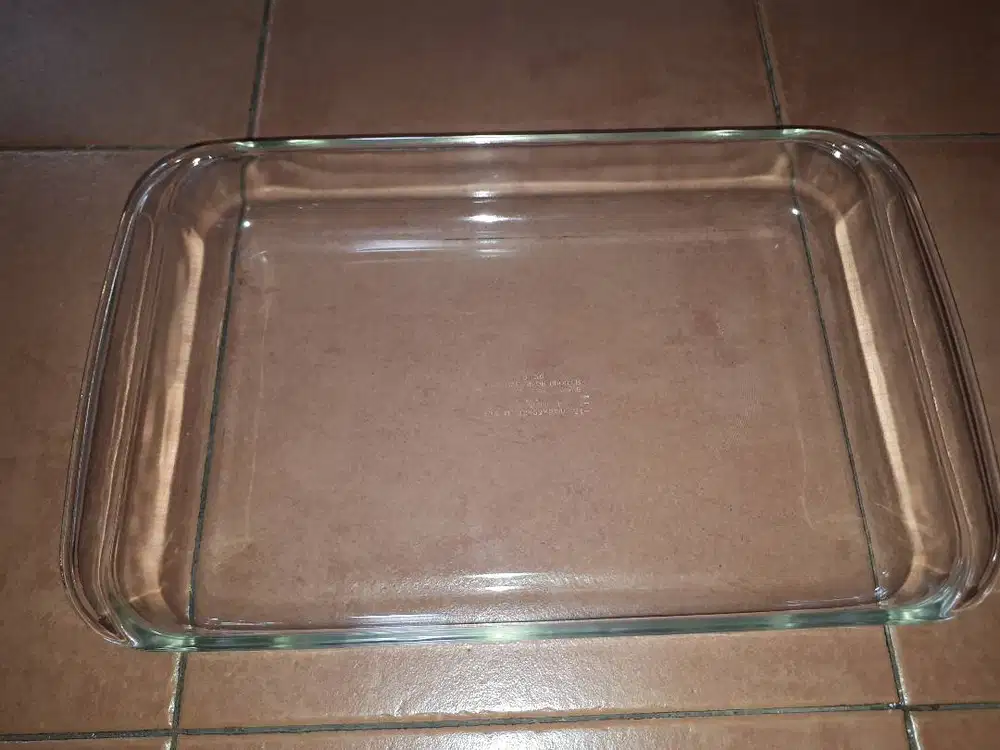Pyrex - France Oven&Microwave Safe Dish (P18) , Clear Glass